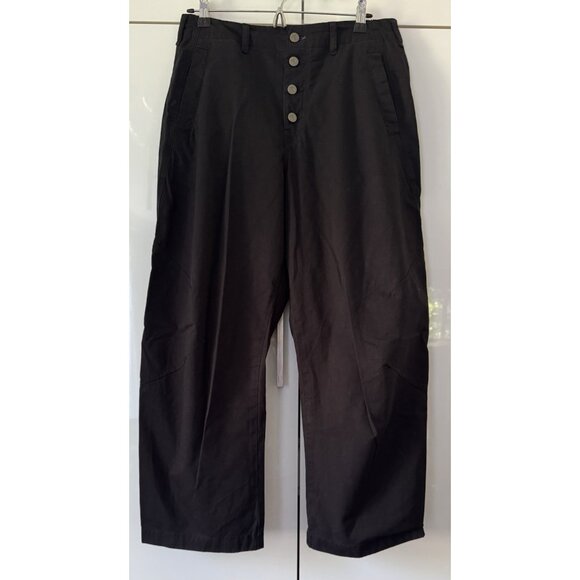 NWT Size 18W -Pilcro The Arin Cotton/Linen Button Fly Barrel Pants (NWT US$ 138) - Picture 6 of 16
